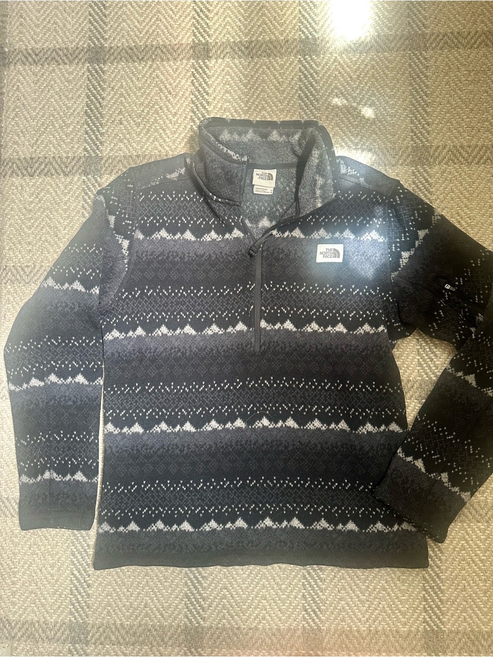 North Face 1/4 zip